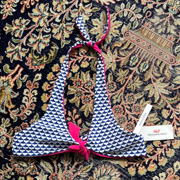 Girls vineyard vines reversible bikini top - new - Picture 1 of 4
